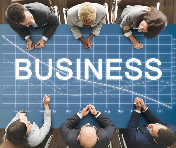 Business people at meeting — Stock Photo, Image