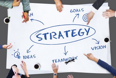 iş adamları masada çalışma grubu   