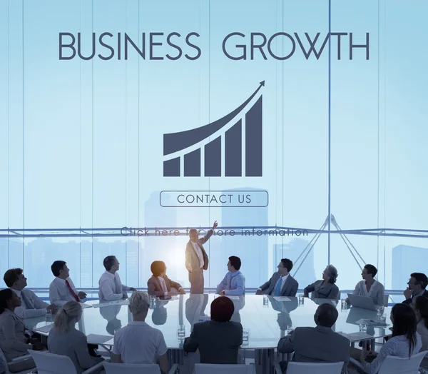 Business people brainstorming insieme — Foto Stock