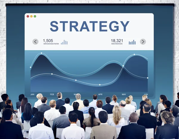 Mensen op seminar en Management Concept — Stockfoto