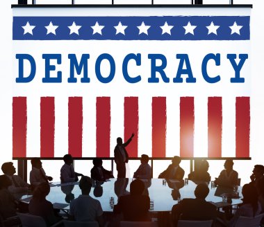 İş adamları birlikte beyin fırtınası