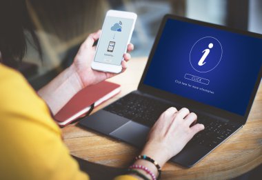 İnternet ve dijital cihazlar kavramı