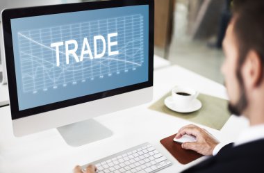 bilgisayar ile ticaret monitör