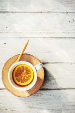 Limonlu çay bardağı