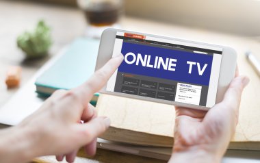 Akıllı telefon ekran dokunaklı kişi