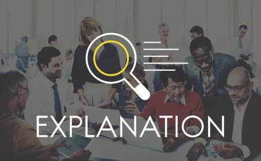 Ofiste çalışan iş adamları 