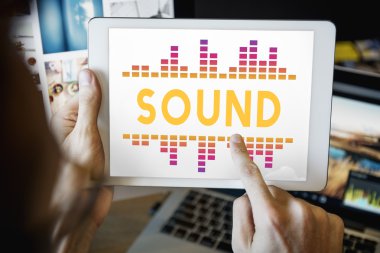 Dijital tablet dokunmadan adam 