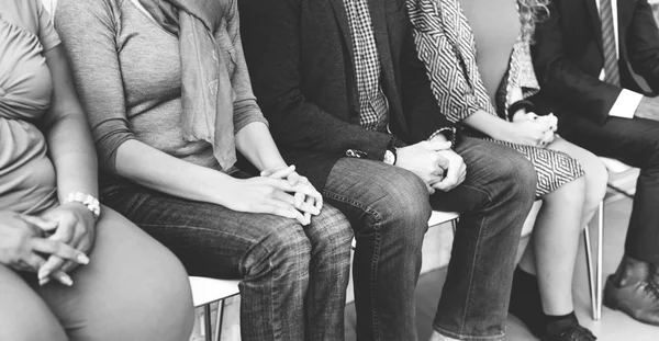 Business people waiting for the meeting — Stock Photo, Image