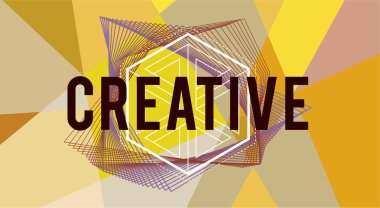 Grafik metin ve yaratıcı kavramı