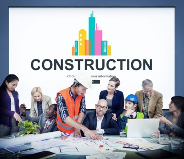 Grup toplantısında mimarlar