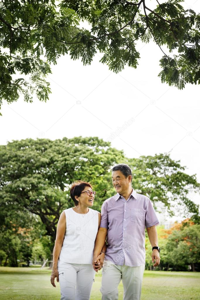 Senior Asian Couple 