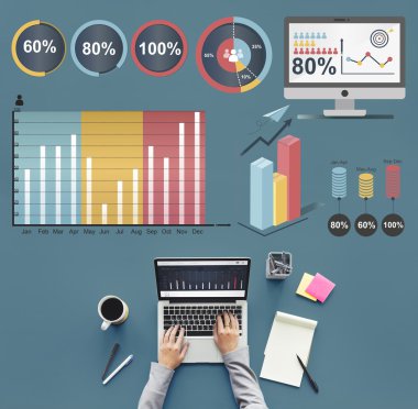 laptop ile çalışan kişi 