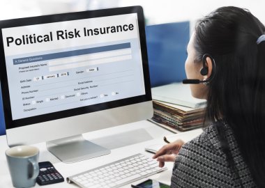 işkadını üstünde bilgisayar politik Risk Sigortası ile çalışma