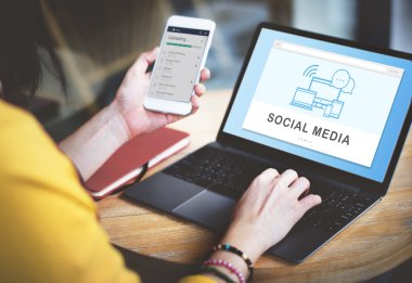 İnternet ve dijital cihazlar kavramı