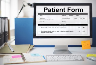 bilgisayar monitörü konsepti ile