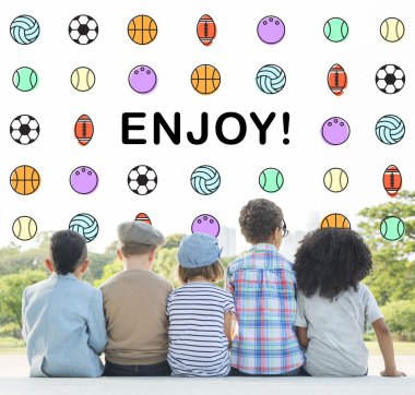 çocuklar birlikte eğlenin