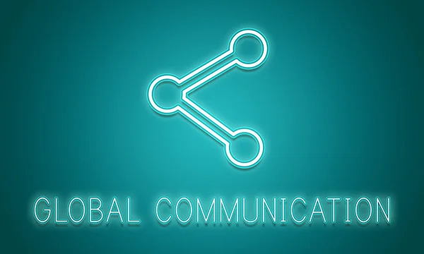 Comunicação, Conceito de Conexão — Fotografia de Stock