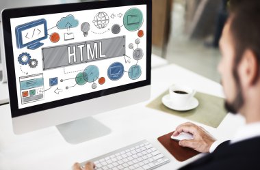 bilgisayarla çalışma iş adamı