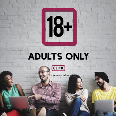 duvar Adults Only ile çeşitlilik arkadaşları
