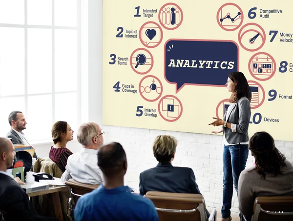 Business colleagues working together — Stock Photo, Image