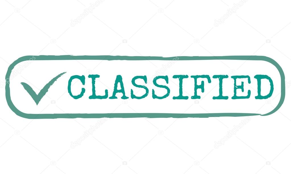 Classified Category graphic design
