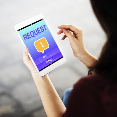 kadın tarama dijital tablet