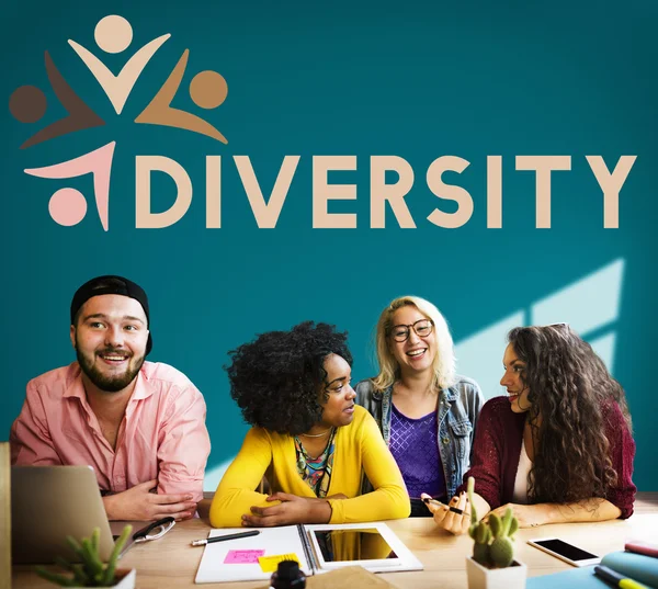 College students studying together — Stock Photo, Image