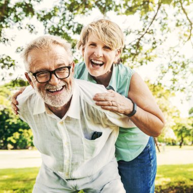 Çift kıdemli sakin Park