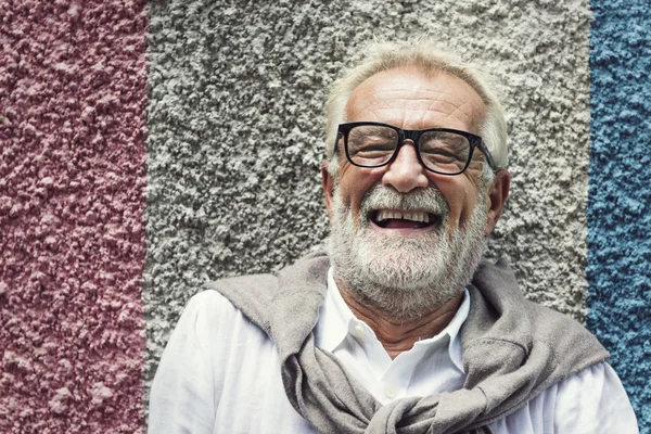 Bell'uomo sorridente — Foto Stock