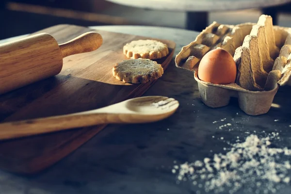 Sütőipari berendezés és a főzés előkészítése — Stock Fotó
