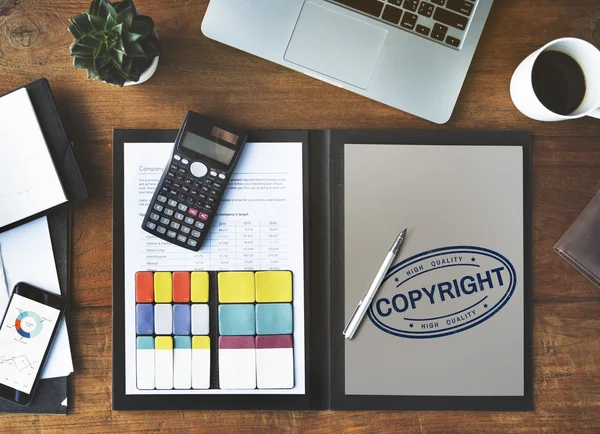 Office workplace table — Stock Photo, Image