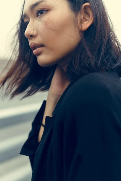 Hipster asian young woman — Stock Image Hipster asian young woman Stock Image