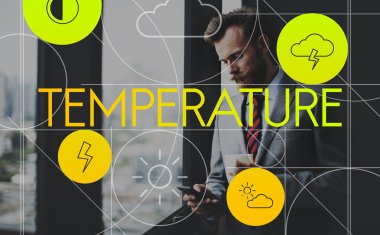 hipster işadamı ile hareket eden