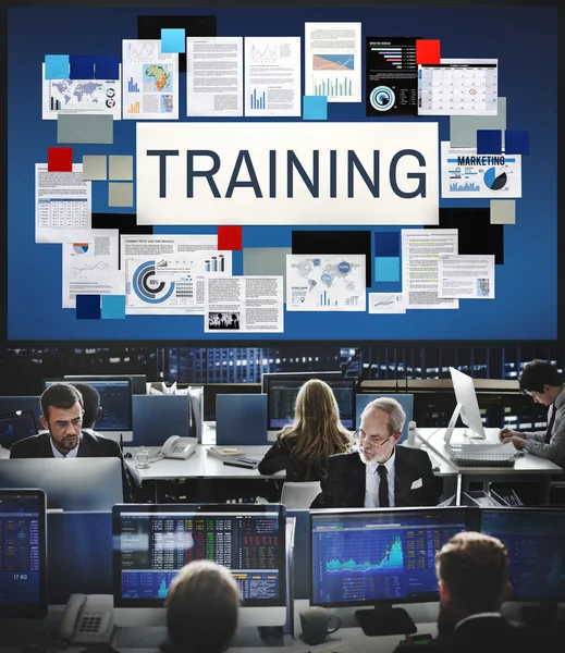 Business workers and Training — Stock Photo, Image