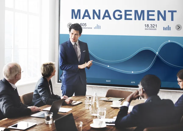 Equipo de negocios en la reunión — Foto de Stock