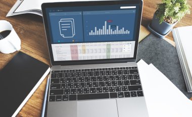 Laptop Ekran simgeleri ile