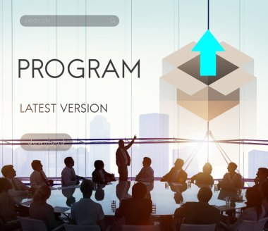 İş adamları birlikte çalışıyor.