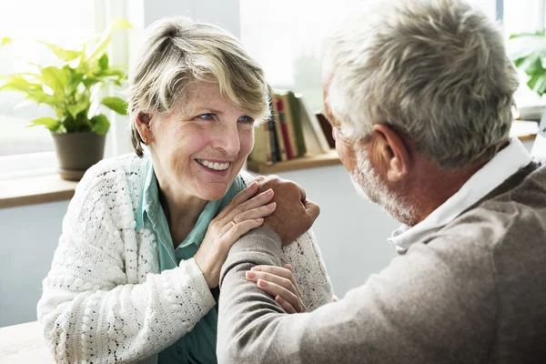 Beautiful Senior Couple in love — Stock Photo, Image