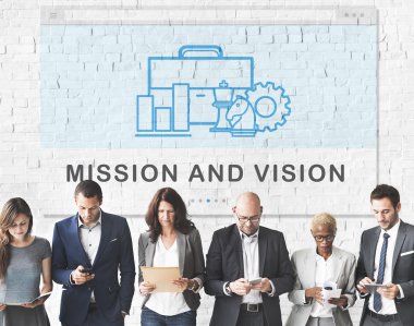 İş adamları toplantı bekliyor.