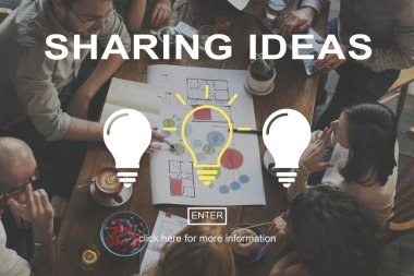 Toplantıda bir grup iş adamı