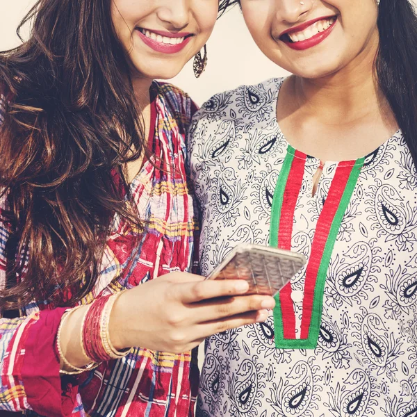 Mujeres indias felices — Foto de Stock