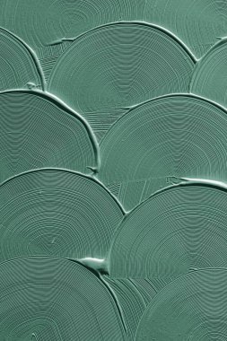 Yeşil eğri fırça vuruş dokusu arkaplanı