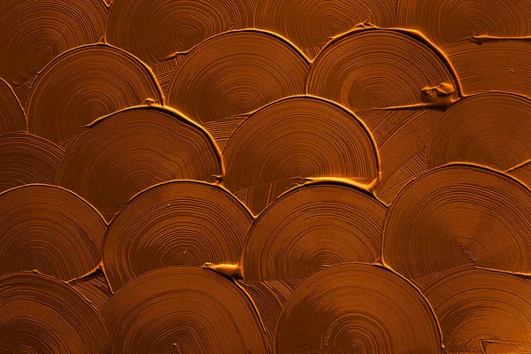 Marrone Curva Pennello Tratto Texture Sfondo — Foto Stock