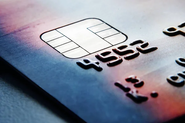 Närbild Kreditkort — Stockfoto