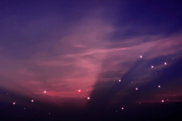 Yıldızlı Gece Gökyüzü Deseni Arkaplan Resmini Parlatsın — Stok fotoğraf