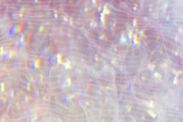 Sparkly Roze Holografische Textuur Achtergrond — Stockfoto