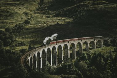 Glenfinnan Viyadük Demiryolu Inverness-shire, İskoçya
