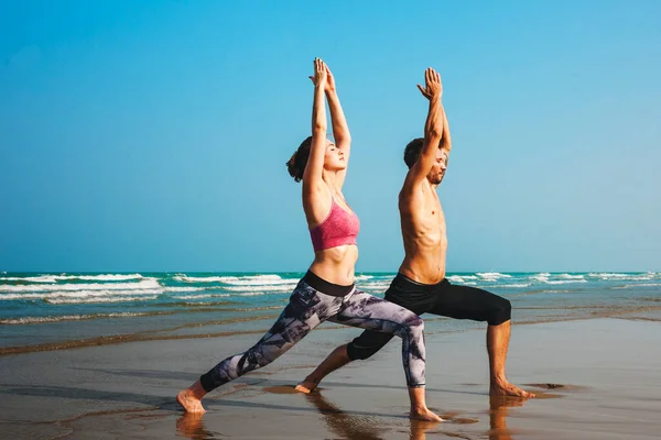 Yoga Exercise Stretching Meditation Concentration Summer Concept — Fotografia de Stock