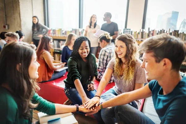 Students Together Team Class — Stock Photo, Image