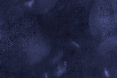 Mavi arkaplanda Bokeh Işıkları